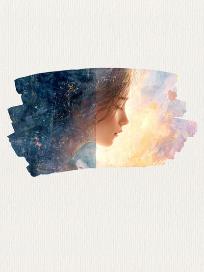 《腦袋停不下來 》— 手機壁紙